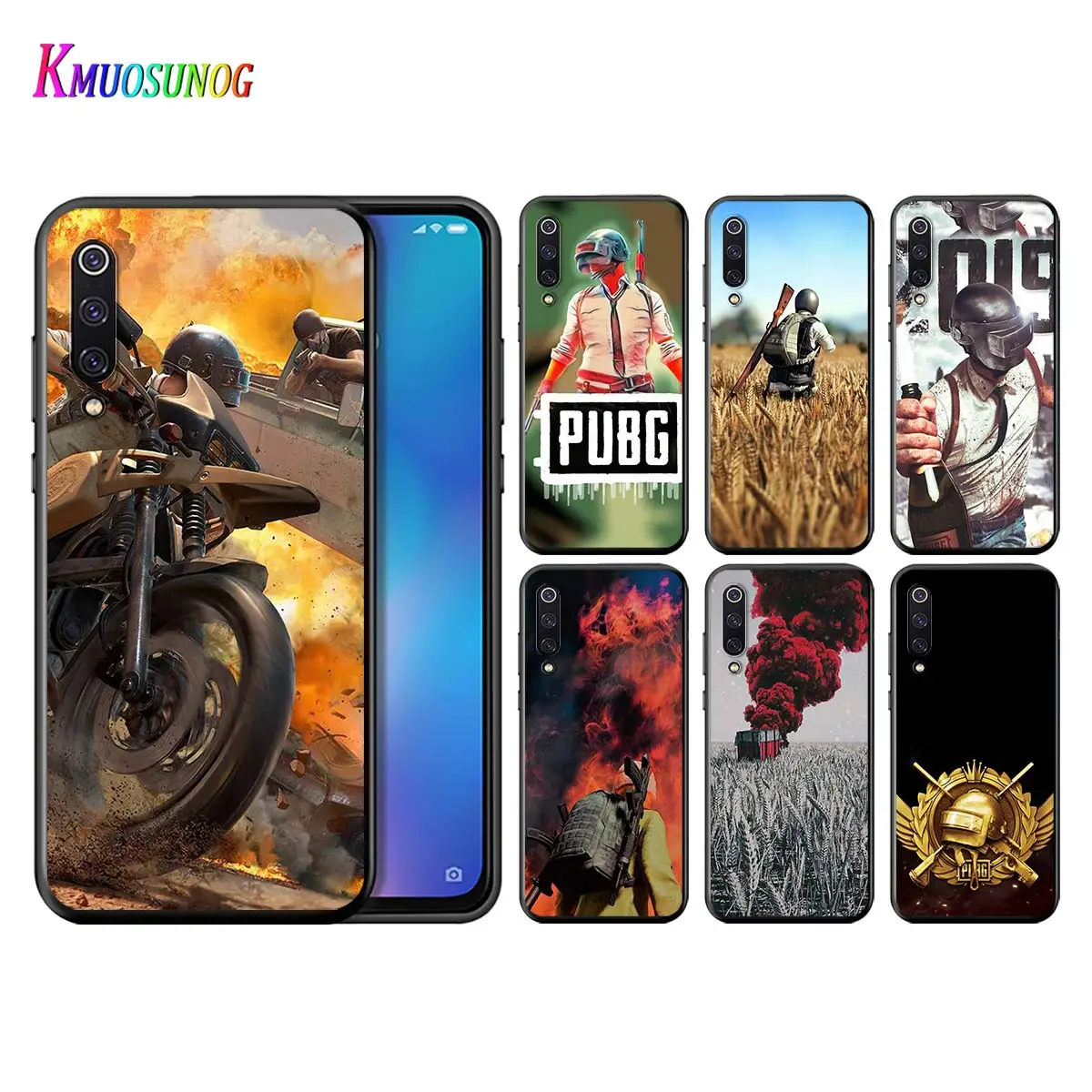 Горячая PUBG игра для Xiaomi Mi Poco X3 NFC Note 10 Ultra 5G 9 9T SE 8 A3 A2 A1 5X 6X Play F1 Lite Черный чехол