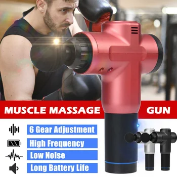 

Newest Muscle stimulator Massage Guns vibrating Deep Relaxation Therapy Fitness exercise Pain Relief electric massager for body