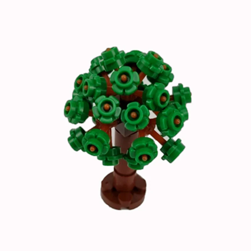 MOC Plants The Mushroom Pine Tree Flowers Building Blocks Toys for Children Assemble Blocks DIY Gifts Kids Toy 13