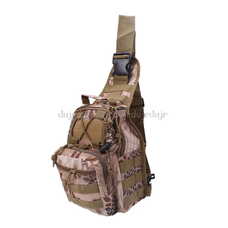 Мужская тактическая сумка-Слинг Molle, сумка-мессенджер на плечо, рюкзак Au28 19, Прямая поставка - Цвет: 1