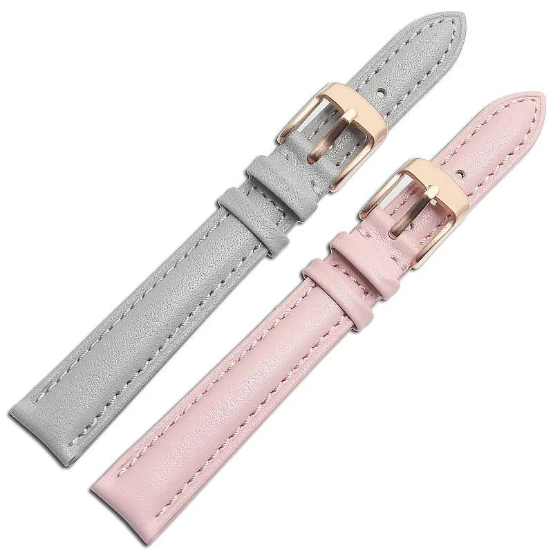 Новый модный кожаный ремешок Guenine подходит для fossil ES3795 ES4185 watch 12 14 мм часов с