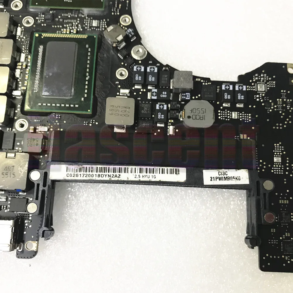 Материнская плата для ноутбука Macbook Pro 15 4 дюйма A1286 2 5 ГГц i7 материнская 820 2915 A