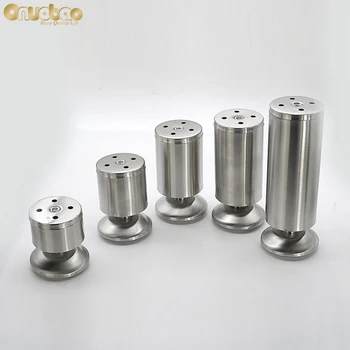 

Onuobao Furniture Leg,Stainless Steel Sofa Leg with Screw,for Furniture Heightening Sofa Cabinet Table Coffee Desk Bed 1pcs 6-40