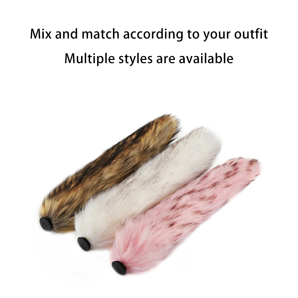 Remote Fox Wireless Tail Plug anale Giochi per adulti 10 velocità Vibrante Butt Plug Stimolatore ano per coppie F_voghion.com