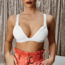 Женский бюстгальтер 1 шт., высокий эластичный купальник, топ, женский сексуальный бюстгальтер, бикини, жилет, нижнее белье, купальник бралет, оборудование