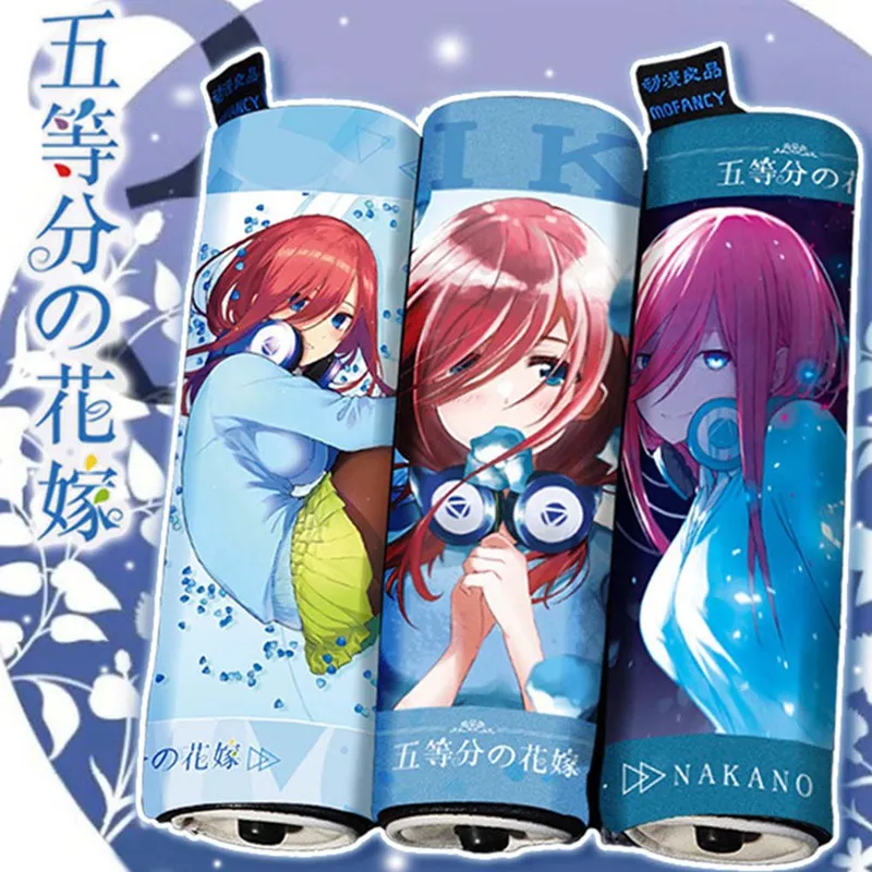 

Anime The Quintessential Quintuplets Nakano May First World Cosplay Student Pen Bag Pencil Case Cosmetic Storage Bag Gift