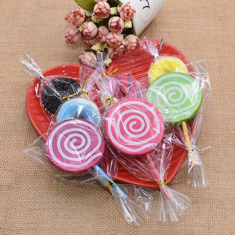 100pcs Transparent Cellophane Bags Clear OPP Plastic Bags Candy Lollipop Cookie Gifts Packaging Bag Party Favor Baking Supplies