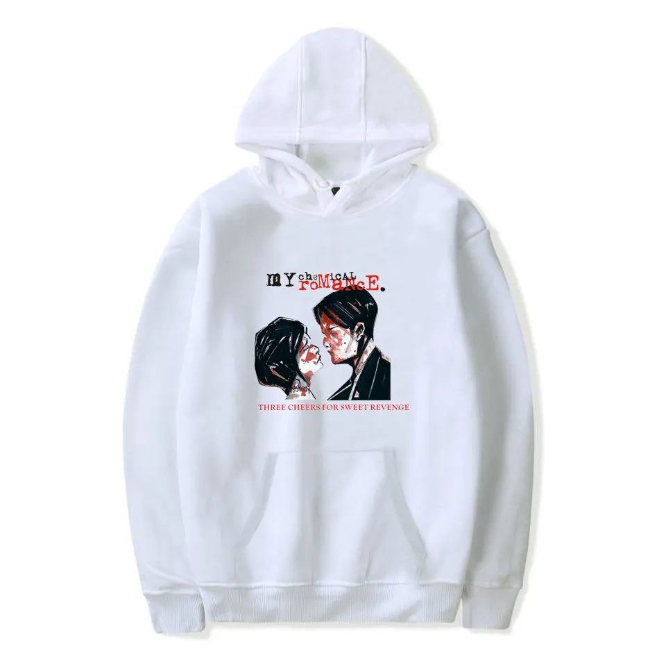 В европейском и американском стиле My Chemical Romance MY Chemical Romance толстовка с капюшоном и круглым вырезом, Зимняя Мужская и Женская толстовка с капюшоном