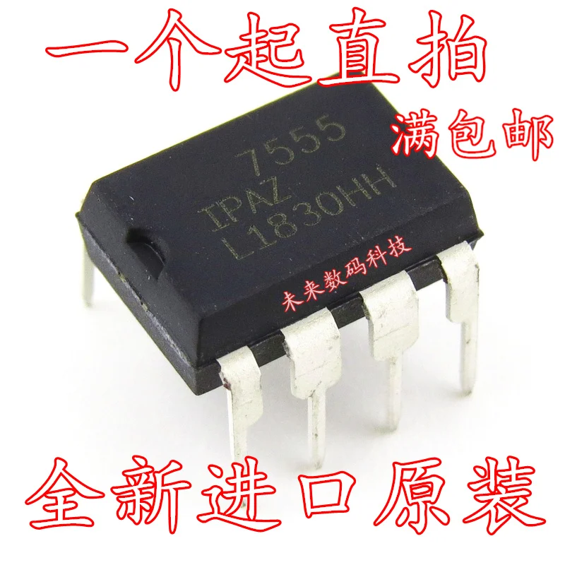 10 шт./лот ICM7555 ICM7555IPAZ DIP-8 DIP