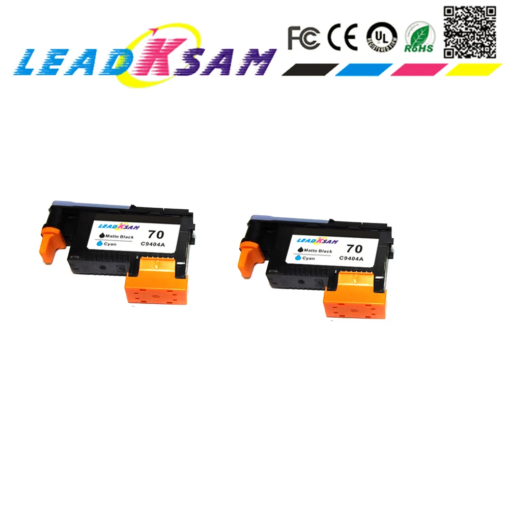 70 печатающая головка матовая черная Cyan C9404A совместима с hp70 Z2100 Z5200 Z3100|Чернильные