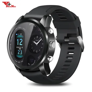 

Watch Pro Smart Watch Men Dual Time IP68 Waterproof Heart Rate Monitor Bluetooth Fitness Tracker Bracelet Message Push Smartwach