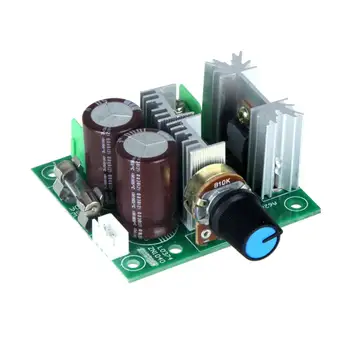 

10A 12-40V DC Pulse Switches Modulation 13khz PWM Motor Adjuster Speed Control Switch Plastic metal.