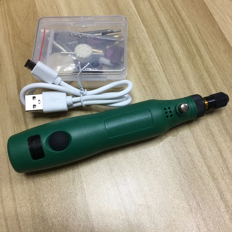 Usb 5 В Dc 10 Вт портативный мини беспроводной шлифовальный станок с переменной скоростью роторный набор инструментов электрическая шлифовальная машина ГРАВИРОВКА СВЕРЛЕНИЕ полировка