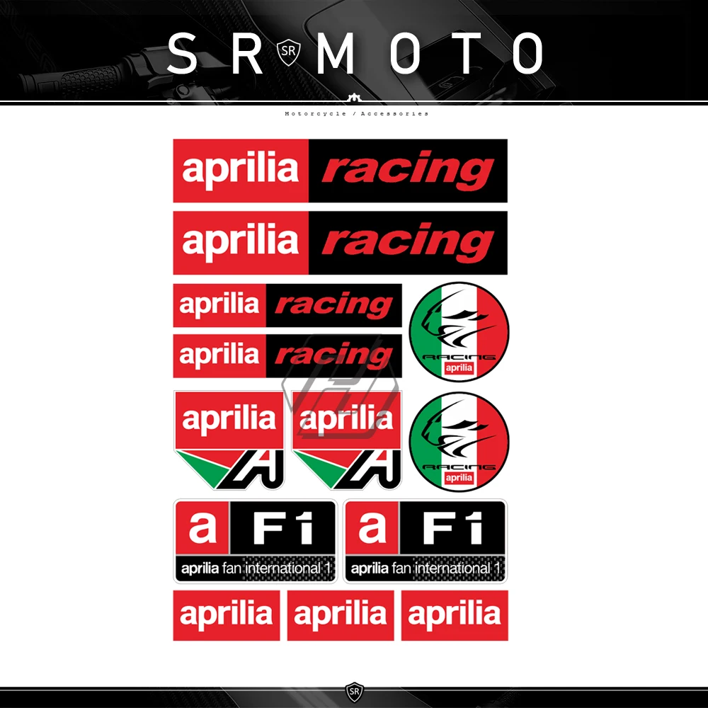 

Наклейки на мотоцикл, Набор наклеек, чехол для Aprilia Racing RSV RS Tuono SR50