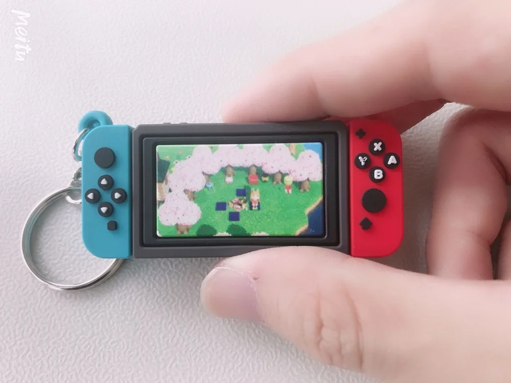 Брелок для игры с переключателем брелки животными модные ювелирные изделия