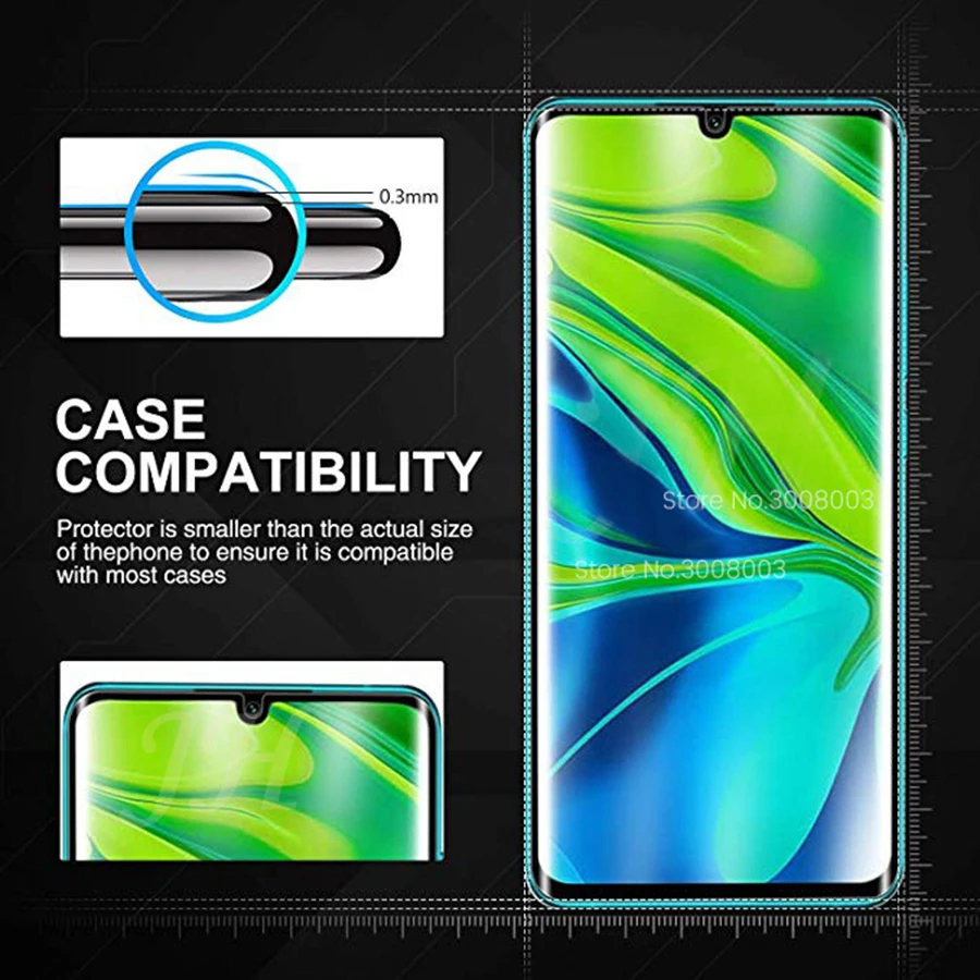 15d Защитное стекло для xiaomi xio mi xaomi mi note10 note 10 pro 10pro note10pro cc9 pro mi note10 6,47 ''пленка для экрана телефона glas