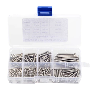 

160Pcs M3 Weld Threaded Studs for Capacitor Discharge Welding Spot Screws Nails Stainless Steel