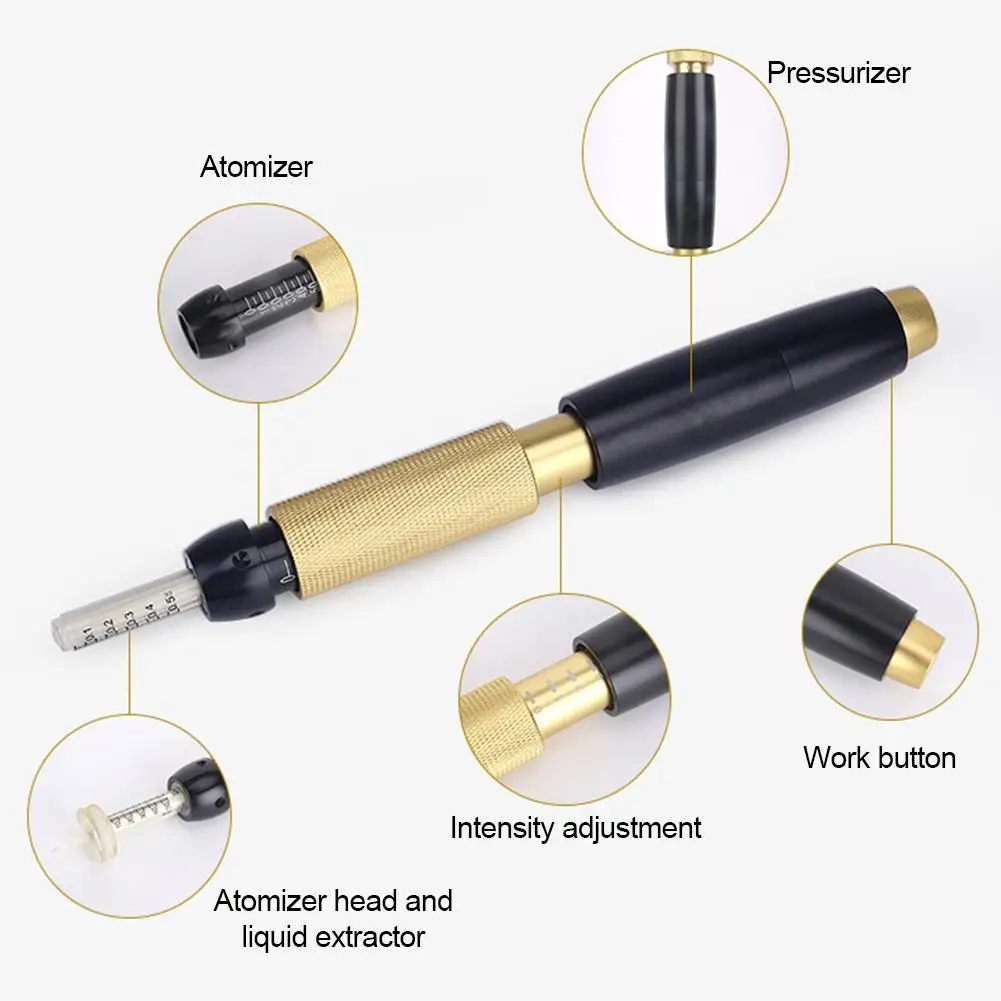 

Portable Home Beauty Needle-free Atomizer Hyaluronic Pen Sterile Hyaluronic Pen Beauty Skin Care Anti-wrinkle Lip Lifting Tool