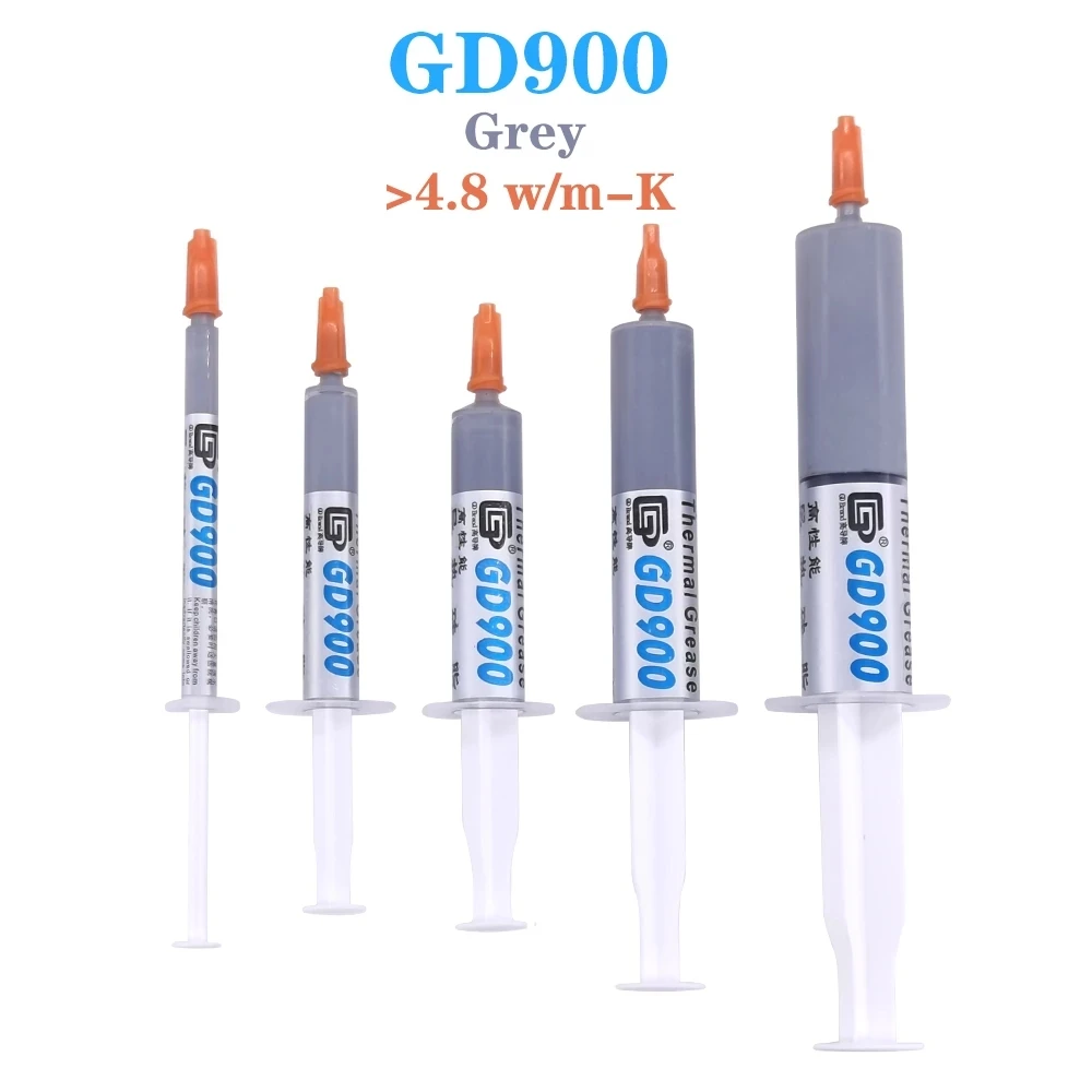 

GD900 1/3/5/7/15/30g AMD Intel Processor CPU Cooler Cooling Fan Thermal Grease For Water Cooling Cooler CPU GPU LED LCD