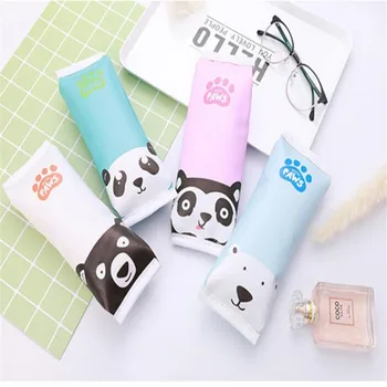 

Pencil Writing Case Pen Box Lovely Cartoon Anime Dog Bear Panda Dog Creative Waterproof Estuches School Supplies Learning Tool