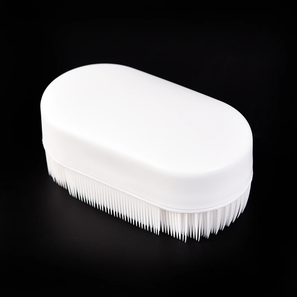 KADS PE Nail Dust Brush White Cleaning File for Nails Care UV Gel Manicure Tool Cleaner Soft Remove Brush Scrubbing Shoes Brush 3
