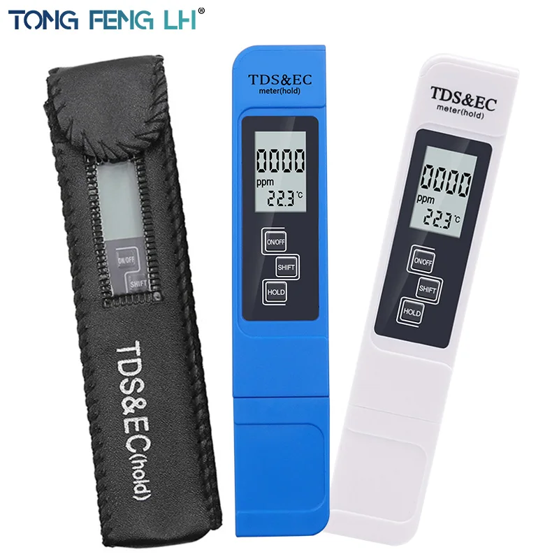 Tester Stick 0-9990 Temp PPM Tester Water Purity Temperature Tester 0-9990 PPM 