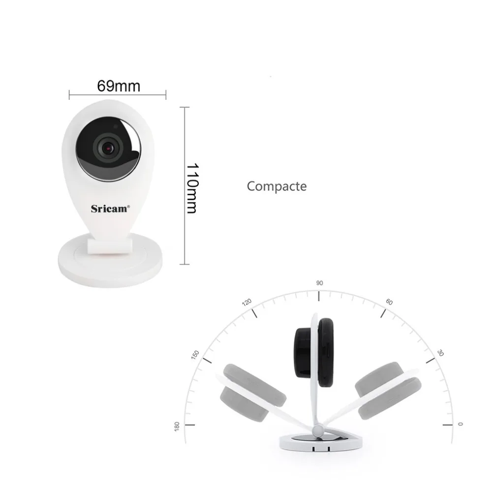 Sricam SP009 IR Cut Wifi ip-камера Сетевая Беспроводная 720P HD камера CCTV камера безопасности домашняя видеоняня для детей