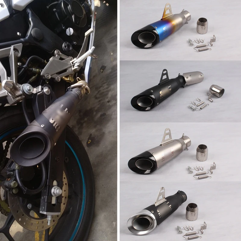 Mt 09 аксессуары для мотоциклов 51 мм выхлопная труба для мотокросса sc racingproject выхлопная труба из углеродного волокна для raptor duke 390 cb 1300 ninja 300