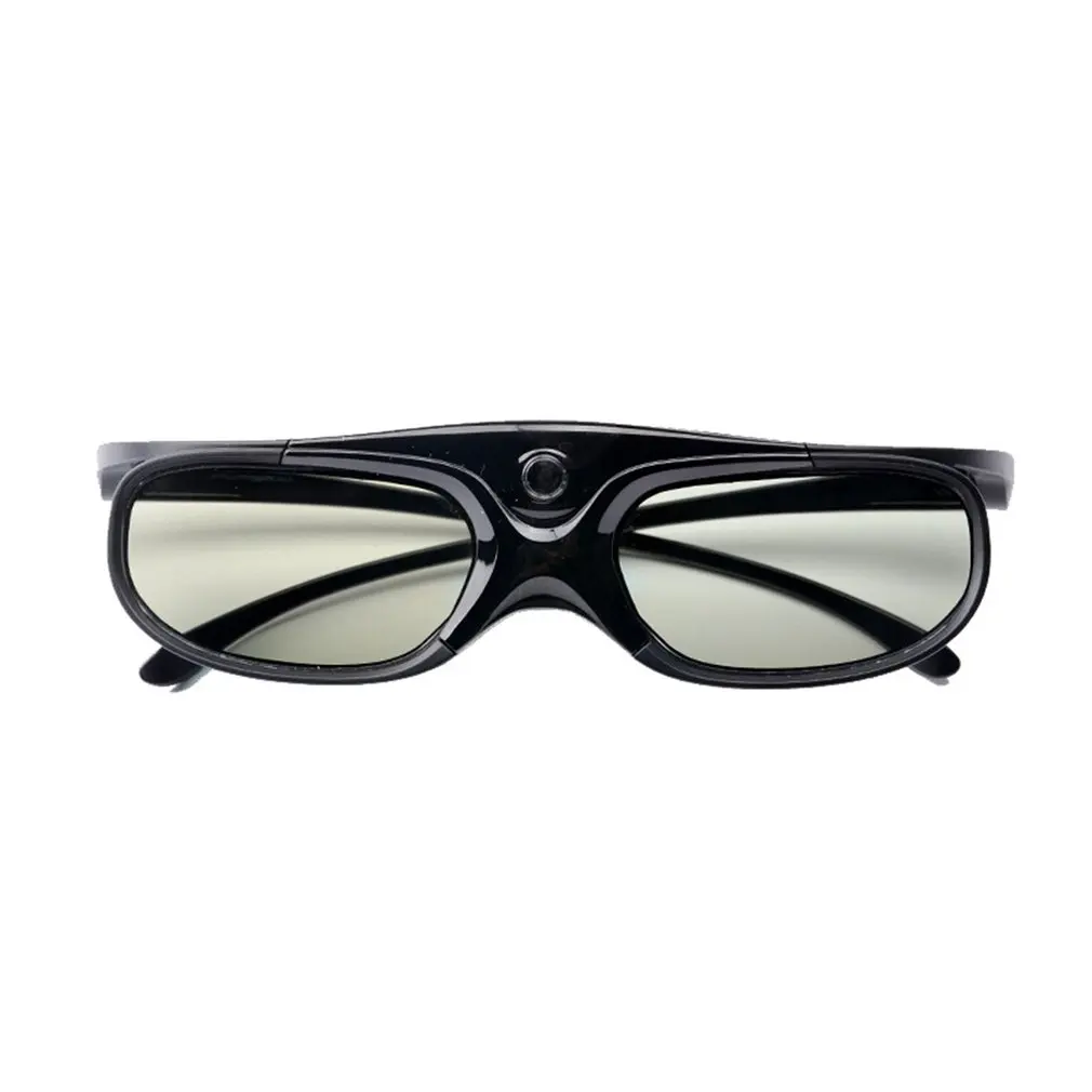 DLP Link 3D Glasses Active Shutter Eyewear Rechargeable Glasses Circular Glasses For DLP 178° Wide Viewing Angle 3D Projectors 