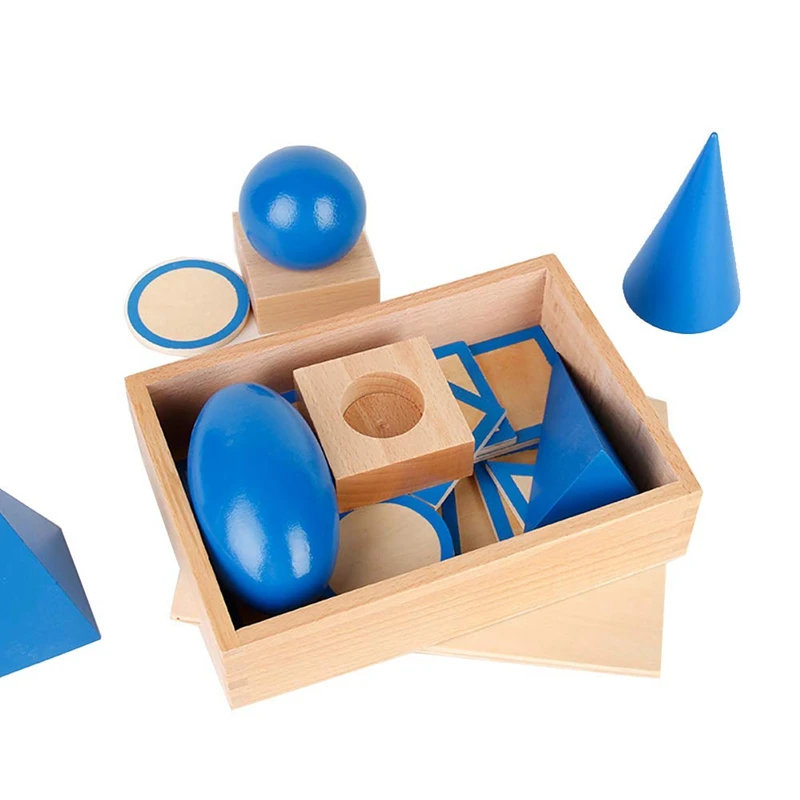 Geometric Toys Math Game Toy Building Blocks Mathematical Geometry Stereo Group Suitable for Children Math Learning Toys