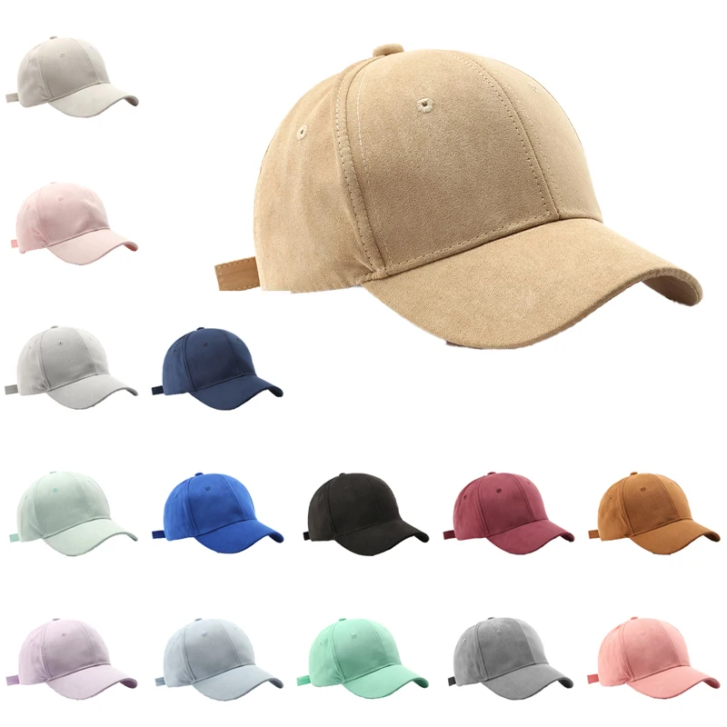 

Spring Summer Hats Fashion Solid Color Baseball Cap for Women Men Casual Snapback Visors Outdoor 6 Panel Casquette Dad Gorras