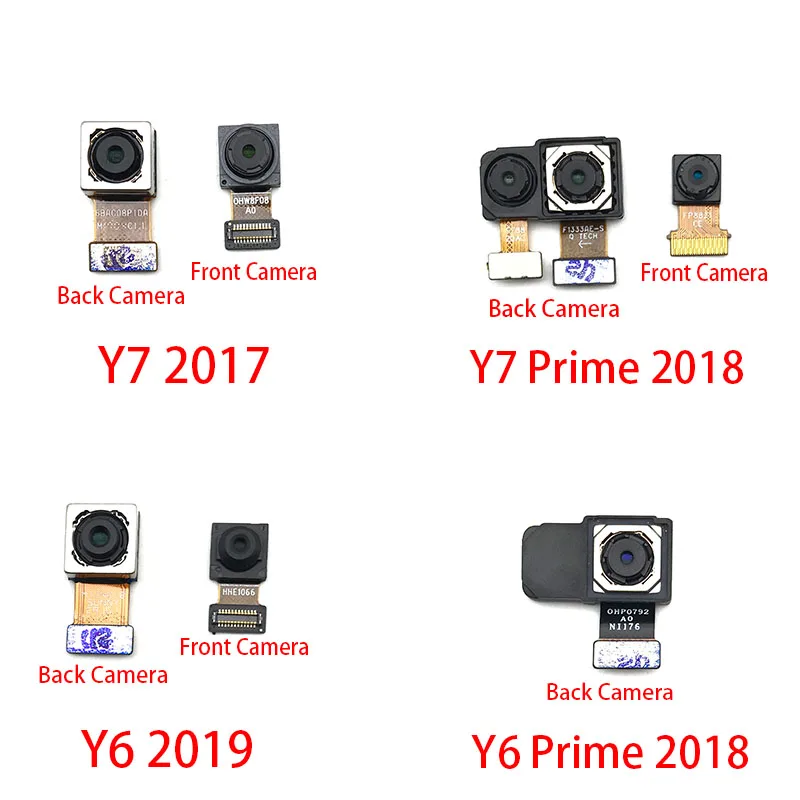 Оригинальная передняя и задняя камеры для Huawei Y6 Prime Y7 Pro Y9 2018 2019 модуль основной