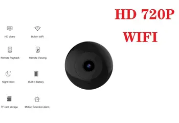 

Smart wifi MINI IP camera 720P HD IR night vision mini body camera wireless remote Home security Surveillance CCTV camcorder C2