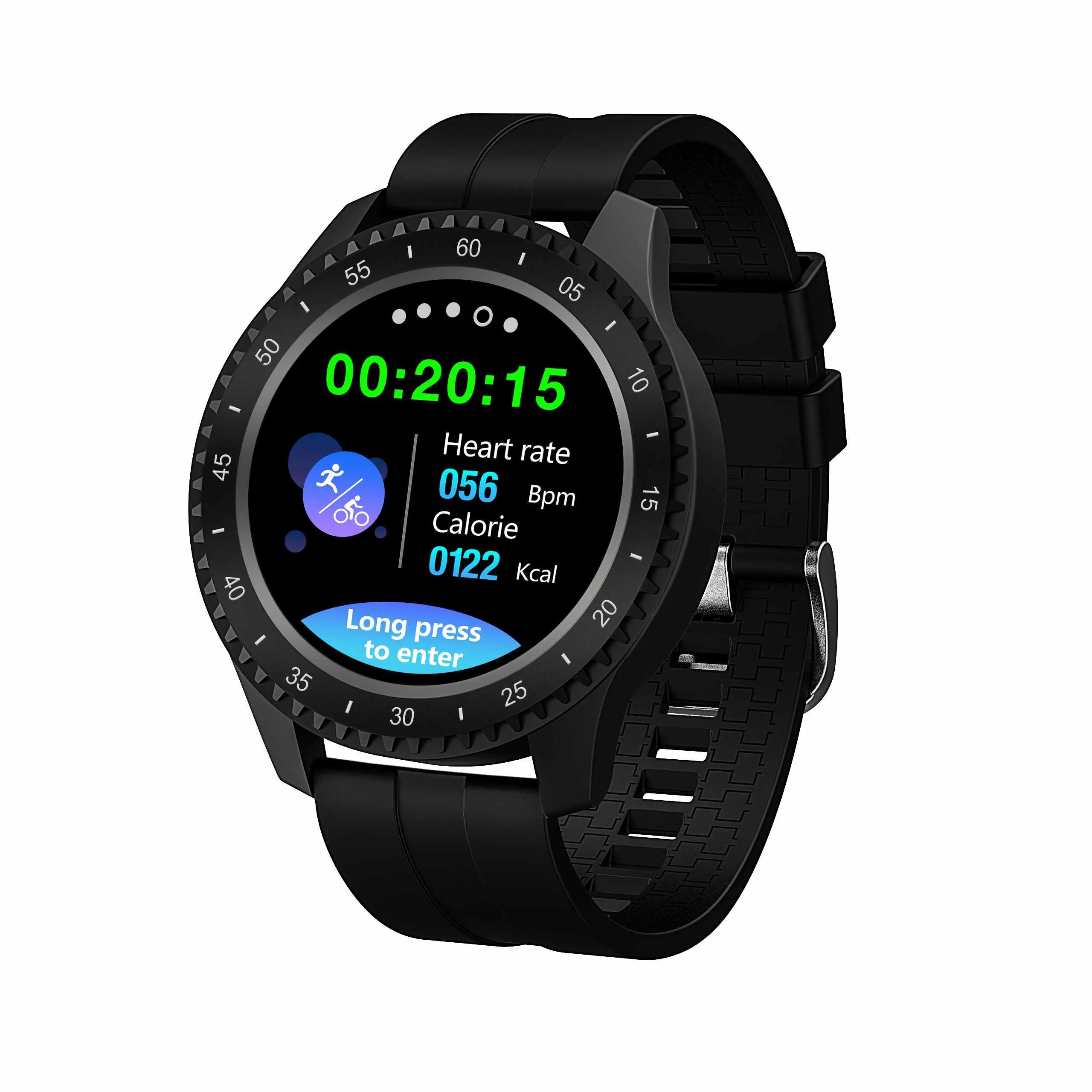 Touch Screen IP68 Waterproof Smart Watch Heart Rate spO2 Monitor Multiple Languages Sports Modes Fitness Tracker Smart Bracelet