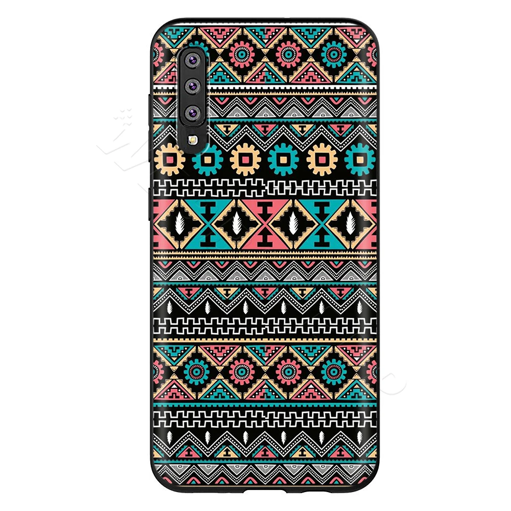 Webbedepp Мандала модный принт чехол для samsung Galaxy S7 S8 S9 S10 Edge Plus Note 10 8 9 A10 A20 A30 A40 A50 A60 A70