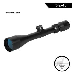 DREAMY 3-9X40 охотничий прицел пневматической винтовки проволока дальномер Сетка арбалет или охотничий прицел тактический оптический прицел