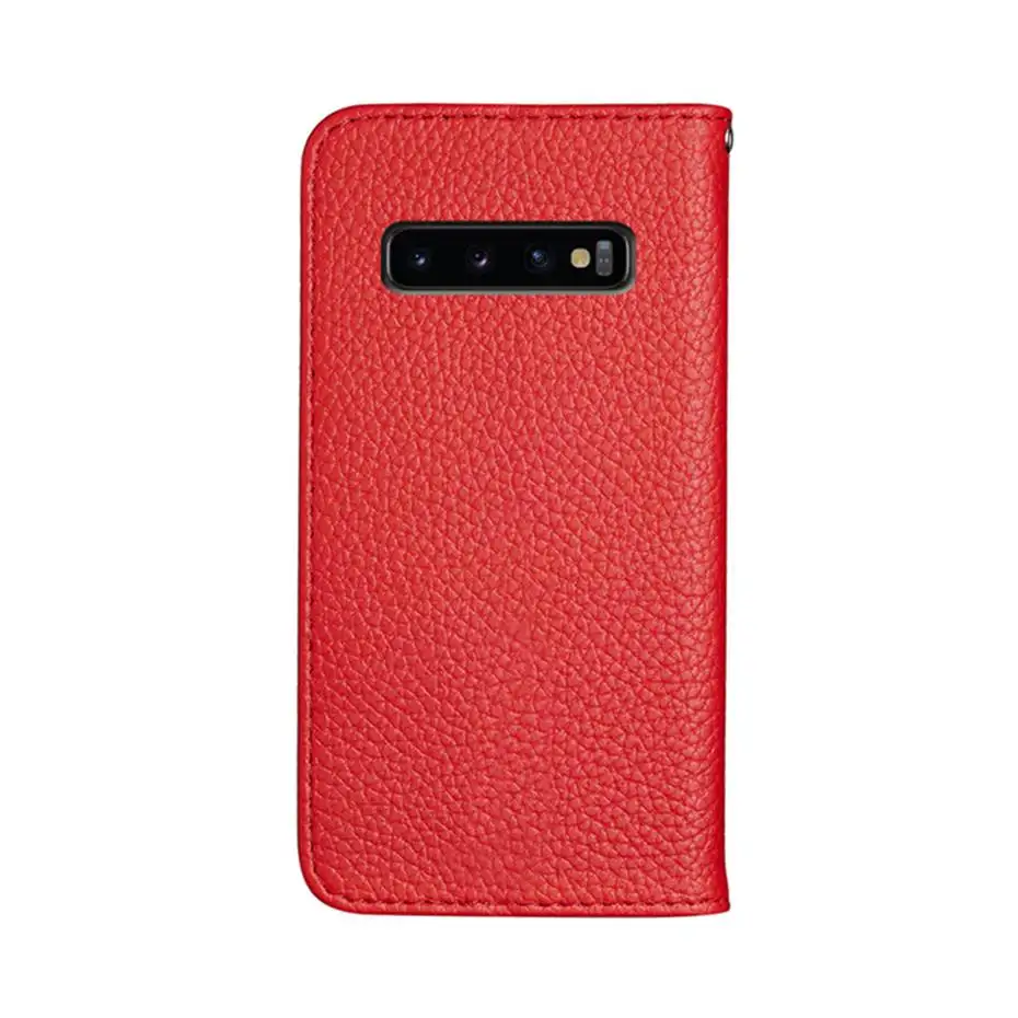 PU Leather Flip Case For Samsung S7 S8 S9 S10 J4 J6 Plus e Edge A10 A20 A30 A40 A50 A60 A70 A90 M40 Note 10 Pro Phone Case Cover