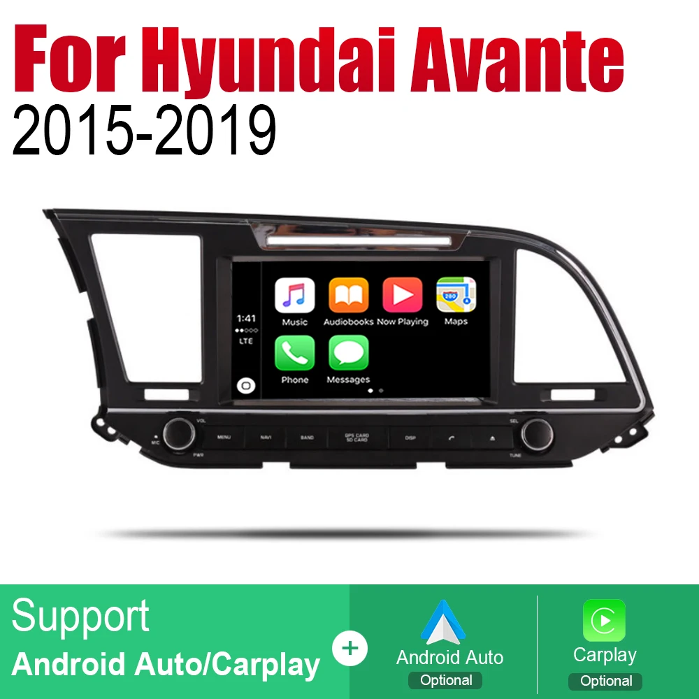 ZaiXi Авто Радио 2 Din Автомобильный dvd-плеер на основе Android для Hyundai Avante, elantra~ LHD gps Навигация BT Wifi карта мультимедиа