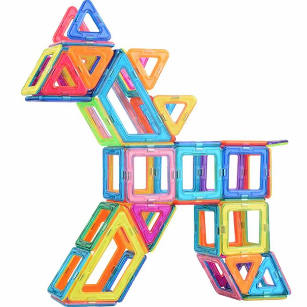 Big Size Magnetic Designer Construction Set Model & Building Toy Magnets Magnetic Blocks Educational Toys For Children gift
