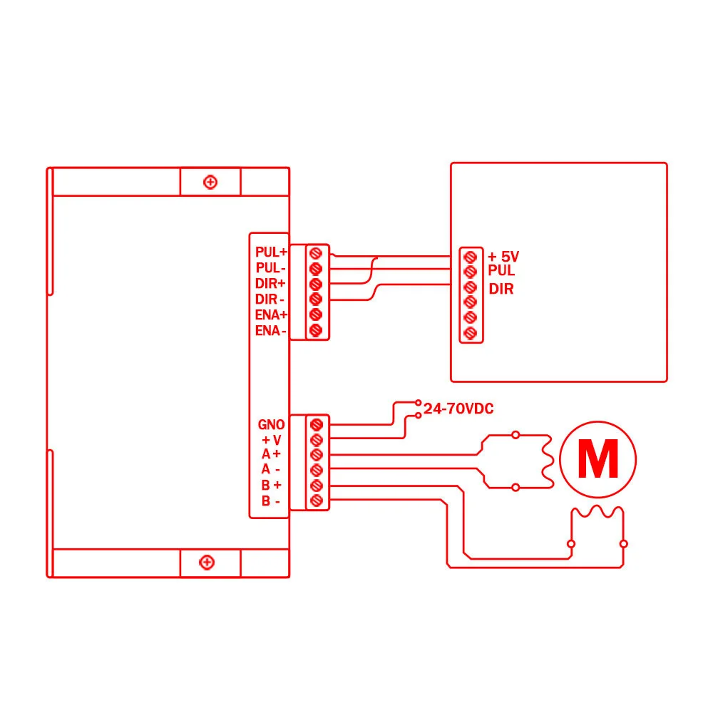 motor deslizante de digitas para 57 86