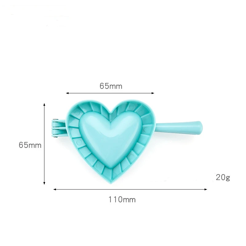 T4 Love Heart Butterfly Shape Dumpling Mold DIY Home Decoration Party Supplies Dumpling Maker Kitchen Baking Accessories - Цвет: T4