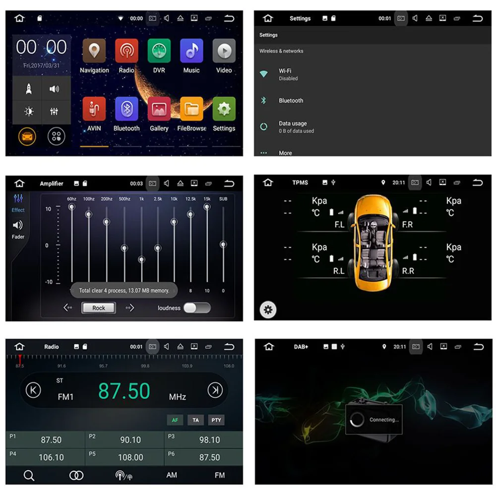 Top Car GPS Navigation for Mitsubishi ASX Autoradio Tourist Navigator Truck Stereo Bluetooth Touch Screen DVD Multimedia Player 4