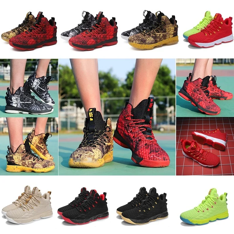 Unisex Professional Basketball Shoes Men Light Basquete Sneakers Kids Couple Sport Boots Girls Students Training Match Ball shoe