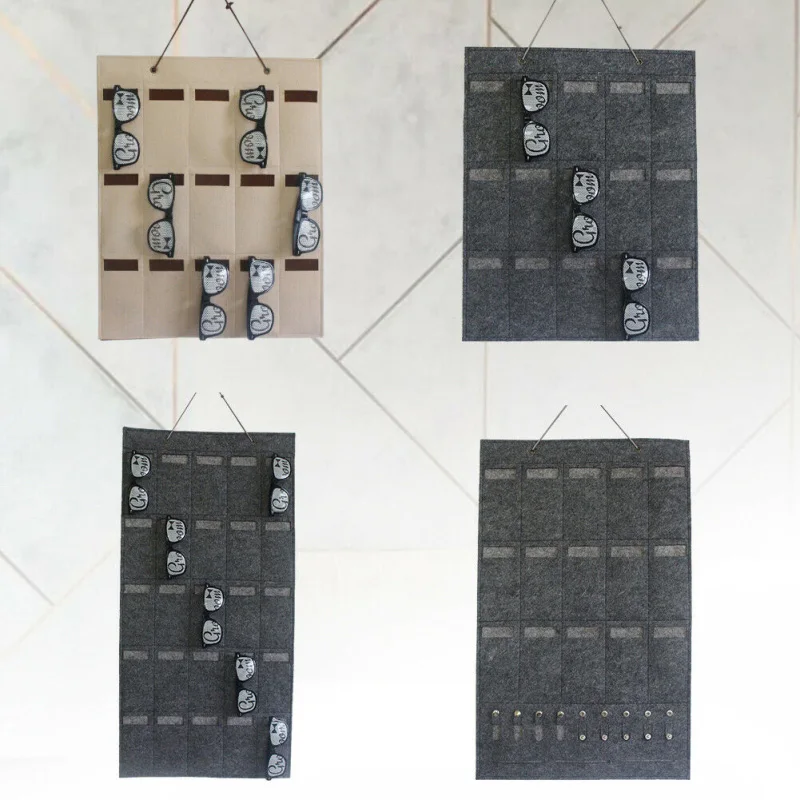 

Sunglasses Organizer Storage Bag Hanging Wall Pocket By Sunglasses 15 Slot Home Organizer Hanging Storage Pocket Organizer