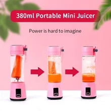 Liquidificador portátil usb elétrico juicer máquina liquidificador misturador mini processador de alimentos liquidificador pessoal vitaminer