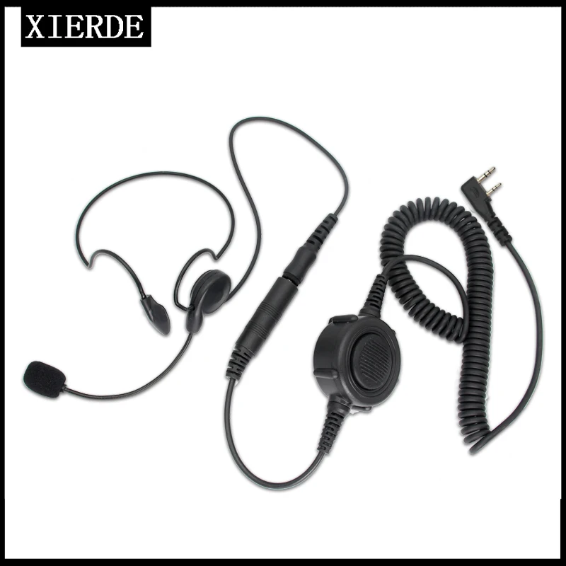 

Walkie Talkie Microphone Heavy Duty U94 PTT Mic Earpiece Radio Nato Tactical Headset for Baofeng Kenwood Wouxun TYT