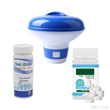 

Swimming Pool Chlorine Dispenser Plus Tablets Chlorine Tablets For Pool Ju09 20 Dropship