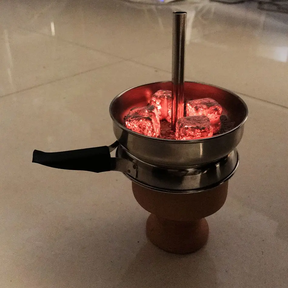 Отверстий Держатель угля для кальяна ящик тепла Управление Системы Kaloud чаши