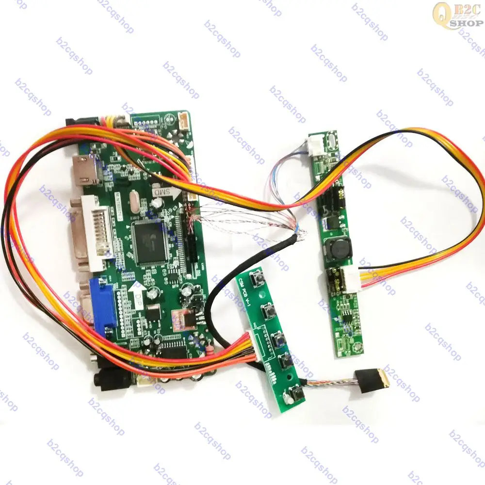 Nt68676 Lcd/led Screen Controller Board Diy Monitor Kit For 17.1