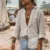 Men's Casual Blouse Cotton Linen Shirt Loose Tops 27